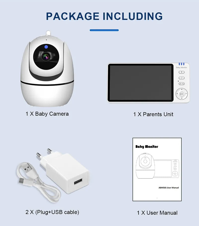 WarmNest™ HD Wireless Baby Monitor