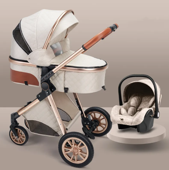 WarmNest™ Premium Folding Baby Stroller