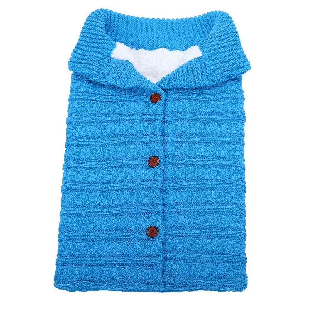WarmNest™ Autumn & Winter Baby Stroller Sleeping Bag with Buttons