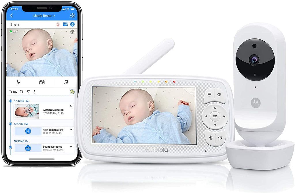 WarmNest™ Smart Wi-Fi Baby Monitor with 4.3” HD Screen