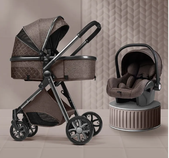 WarmNest™ Premium Folding Baby Stroller