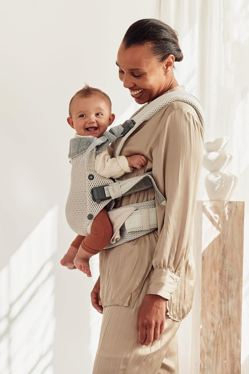 WarmNest™ 2-in-1 Ergonomic Baby Carrier – Front & Back Infant Carrier Belt