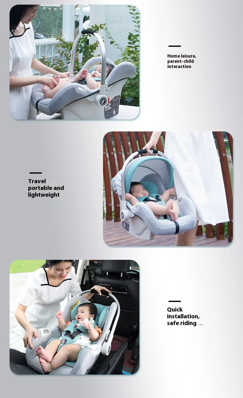 WarmNest™ Foldable Travel Baby Car Seat