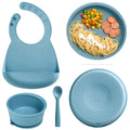 KUB Silicone Baby Feeding Set with Suction Bowl