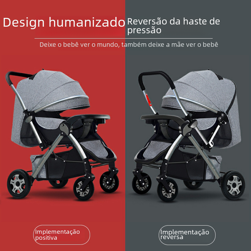 WarmNest™ Lightweight Convertible Baby Stroller