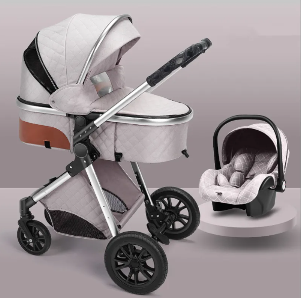 WarmNest™ Premium Folding Baby Stroller
