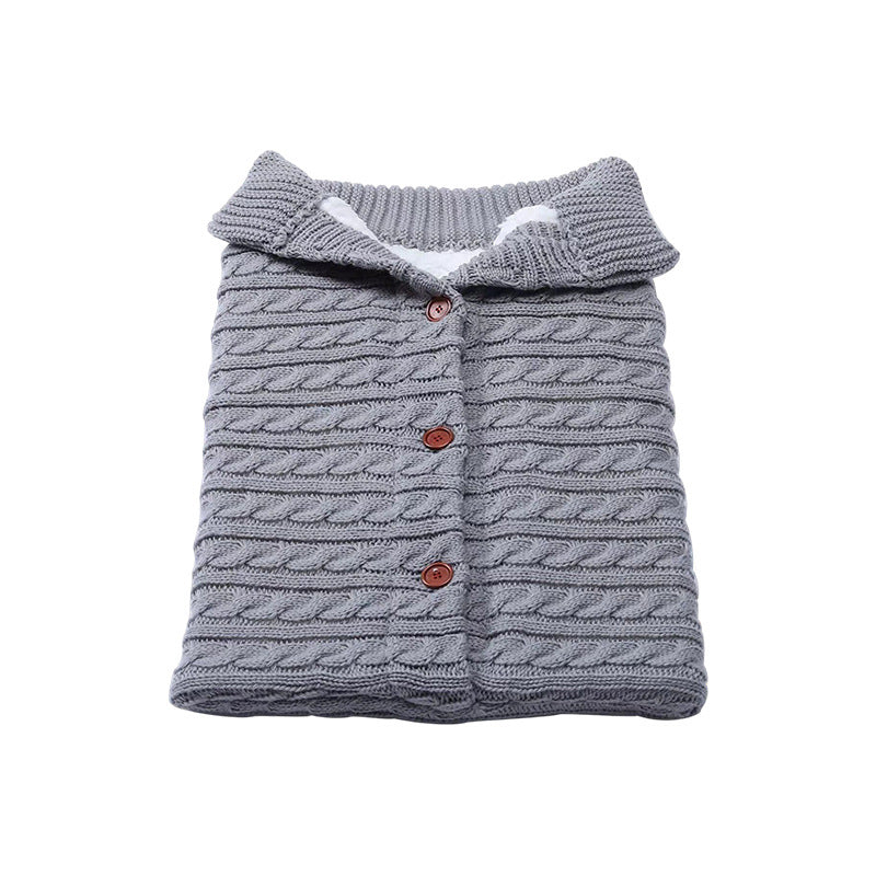 WarmNest™ Autumn & Winter Baby Stroller Sleeping Bag with Buttons