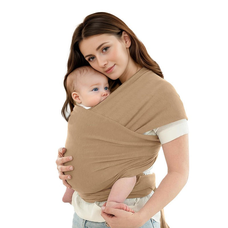 WarmNest™ Baby Carrier Wrap – Soft Adjustable Hands-Free Sling for Newborns & Toddlers