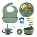 SHGMEET Silicone Baby Feeding Set with Suction Bowl