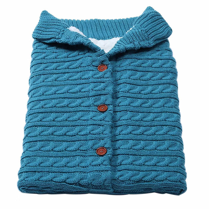 WarmNest™ Autumn & Winter Baby Stroller Sleeping Bag with Buttons