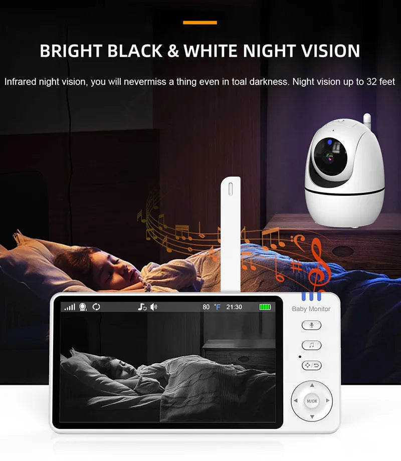 WarmNest™ HD Wireless Baby Monitor