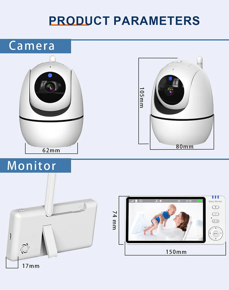 WarmNest™ HD Wireless Baby Monitor
