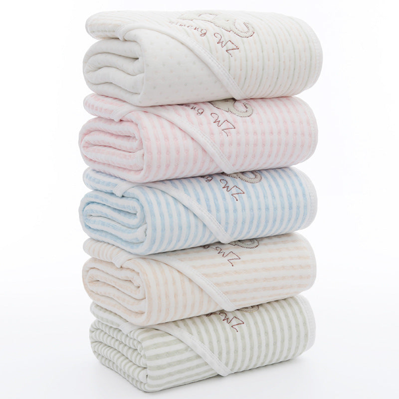 WarmNest™ Hooded Cotton Swaddle Blanket for Newborns