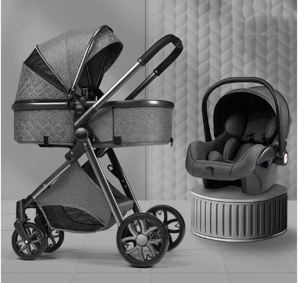 WarmNest™ Premium Folding Baby Stroller