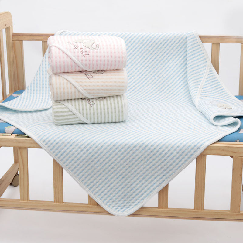 WarmNest™ Hooded Cotton Swaddle Blanket for Newborns