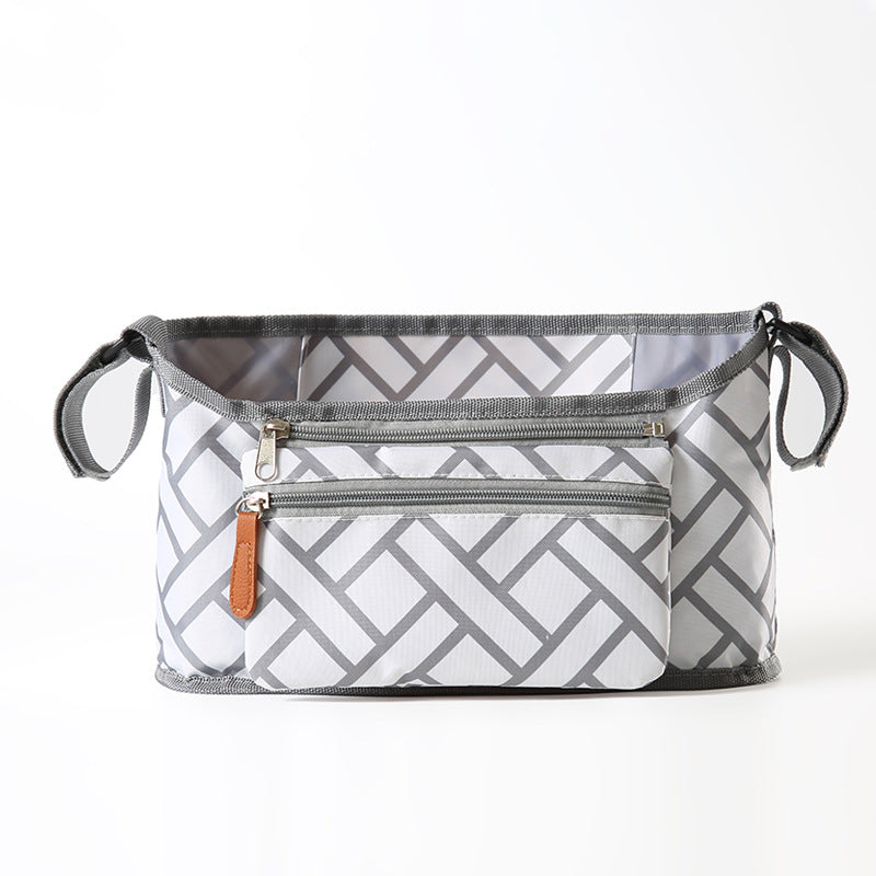 WarmNest™ Universal Stroller Organizer Bag – Baby Essentials Storage for Moms