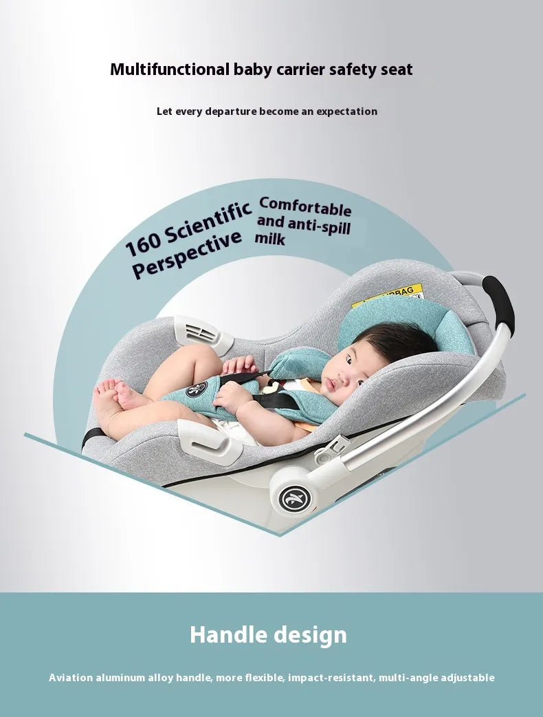 WarmNest™ Foldable Travel Baby Car Seat