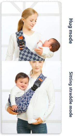 WarmNest™ Adjustable Baby Sling Carrier – Lightweight & Comfortable