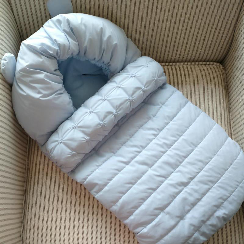 WarmNest™ Winter Baby Sleeping Bag – Soft Warm Footmuff for Strollers & Newborns