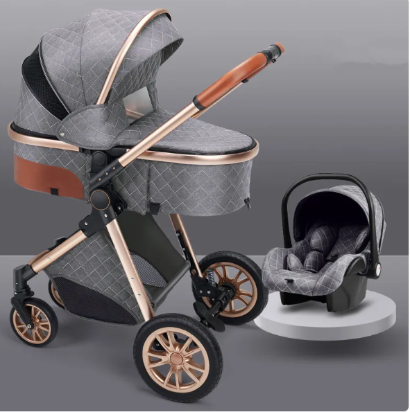 WarmNest™ Premium Folding Baby Stroller