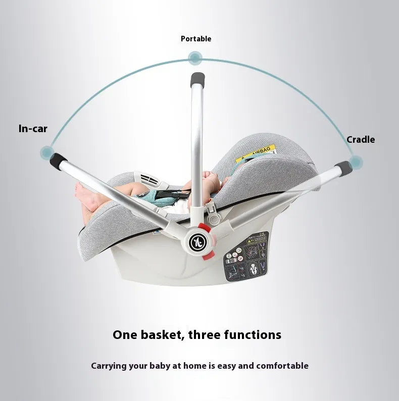 WarmNest™ Foldable Travel Baby Car Seat