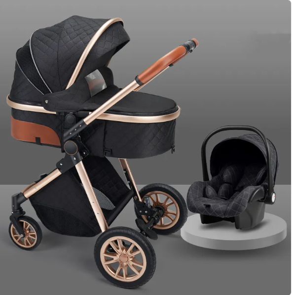 WarmNest™ Premium Folding Baby Stroller