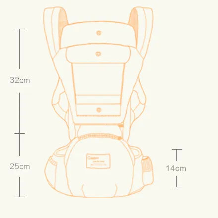 WarmNest™ Ergonomic Baby Hip Seat Carrier
