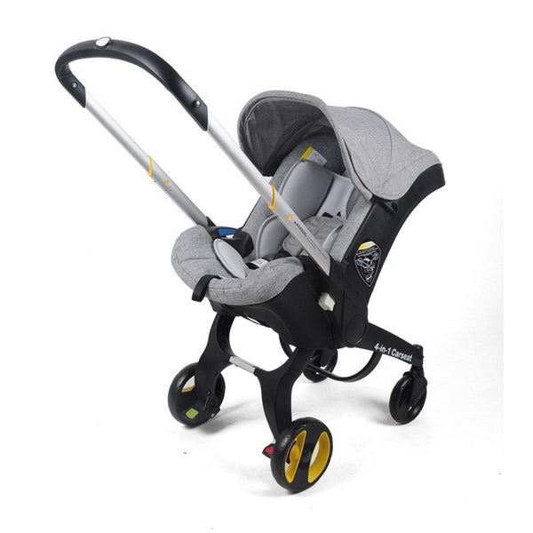 WarmNest™ 4-in-1 Travel System Stroller & Car Seat