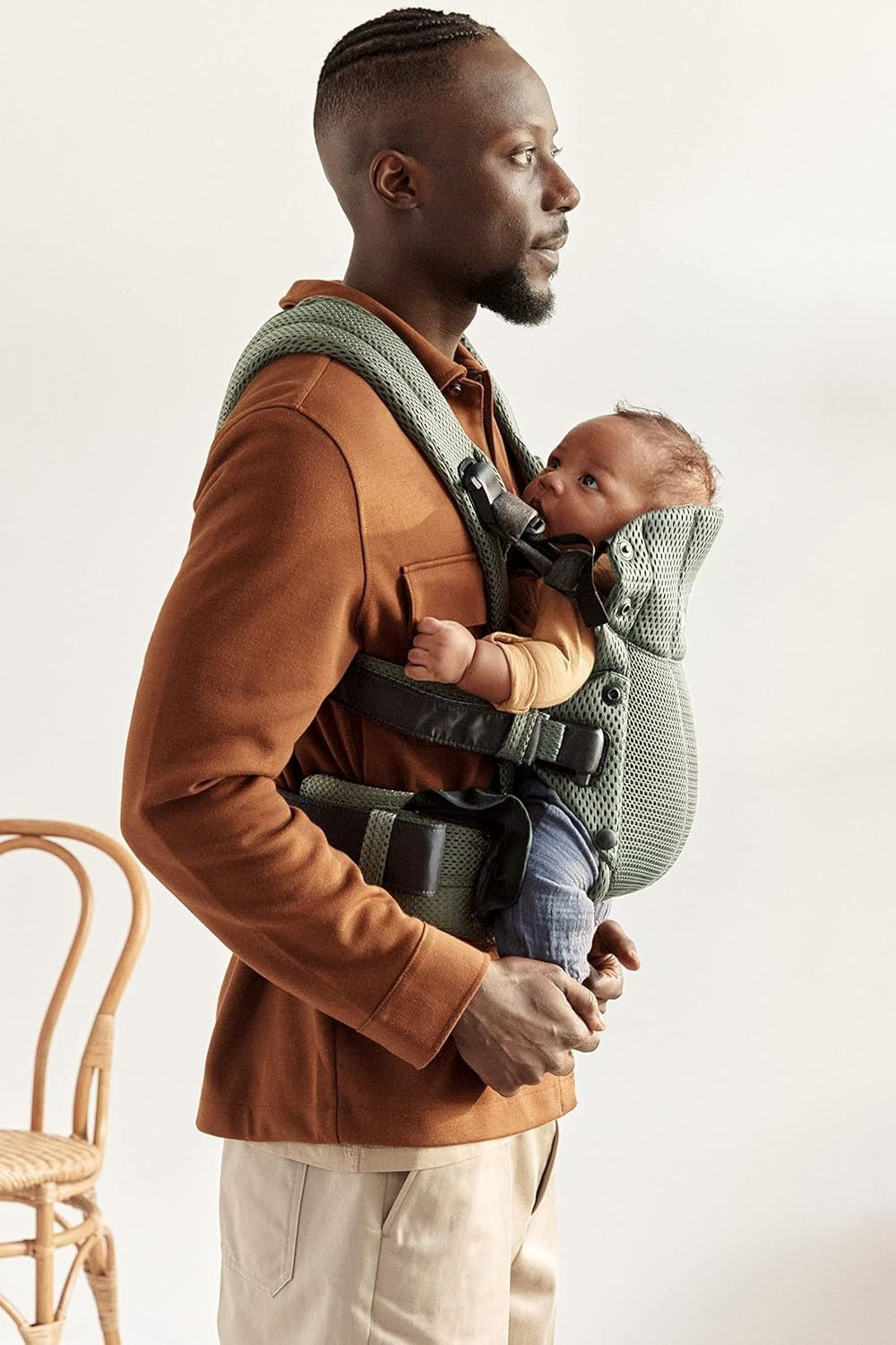 WarmNest™ 2-in-1 Ergonomic Baby Carrier – Front & Back Infant Carrier Belt