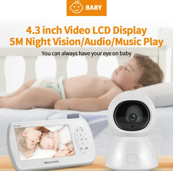 WarmNest™ HD Baby Monitor 4.3"