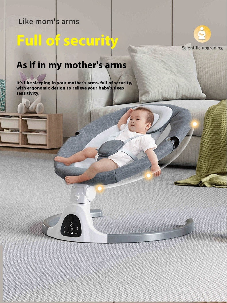 WarmNest™ Electric Baby Rocking Chair with Remote Control