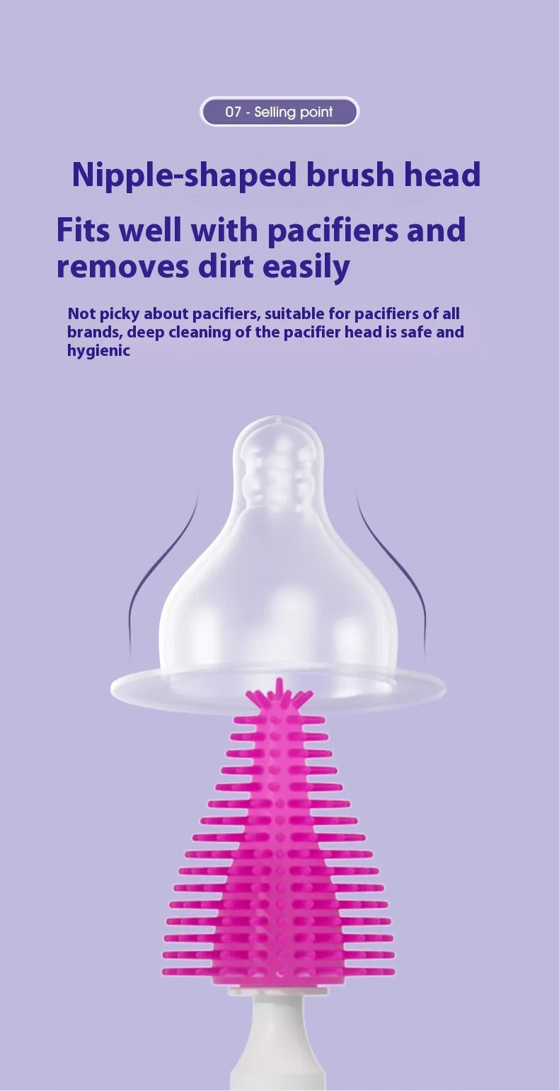 Electric Baby Bottle Cleaning & UV Sterilizer Set