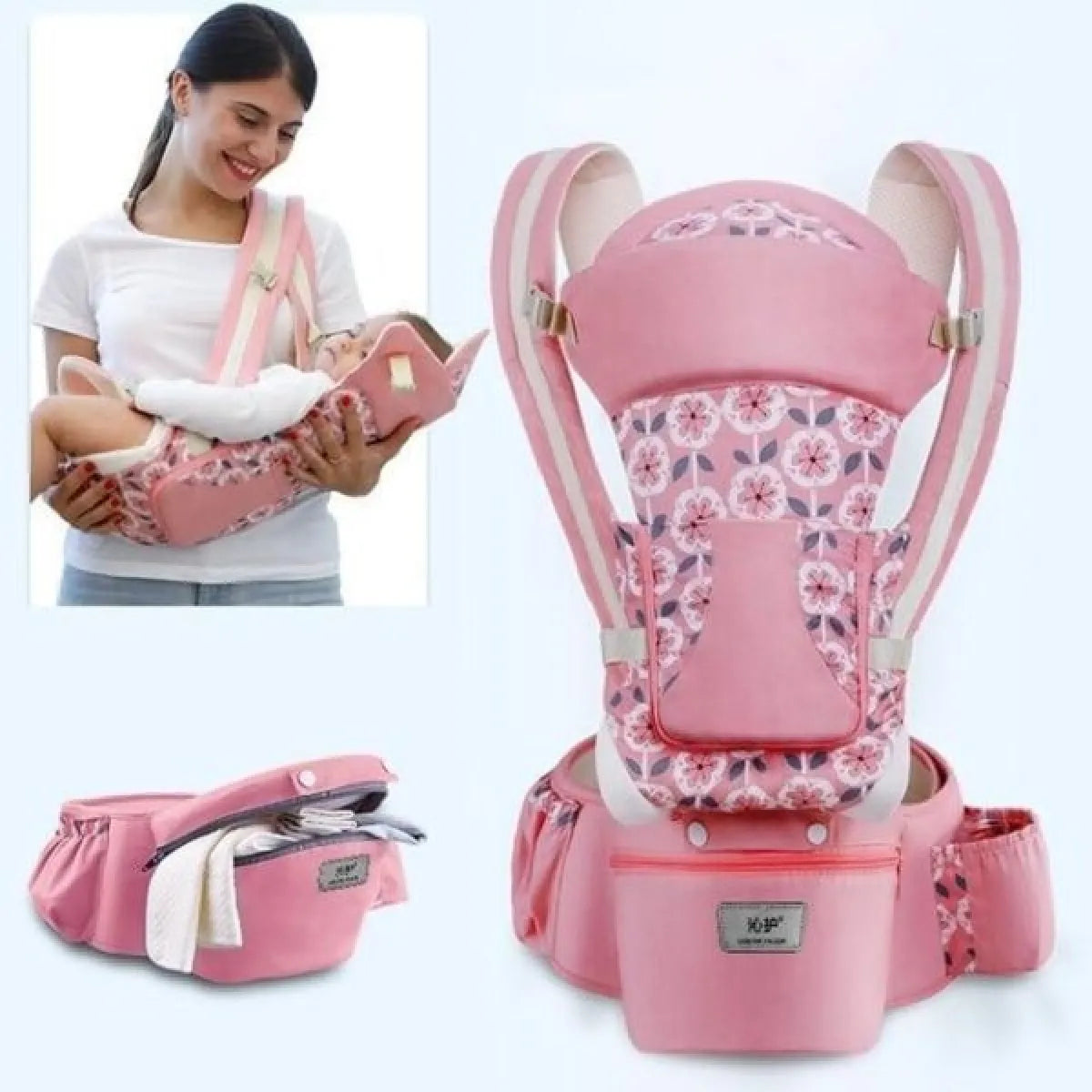 WarmNest™ Ergonomic Baby Hip Seat Carrier