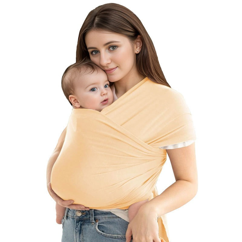 WarmNest™ Baby Carrier Wrap – Soft Adjustable Hands-Free Sling for Newborns & Toddlers