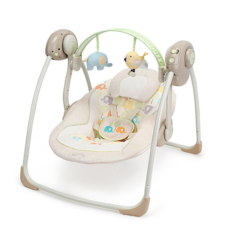 WarmNest™ Intelligent Baby Swing Chair – Electric Rocking Seat with Music & Timer