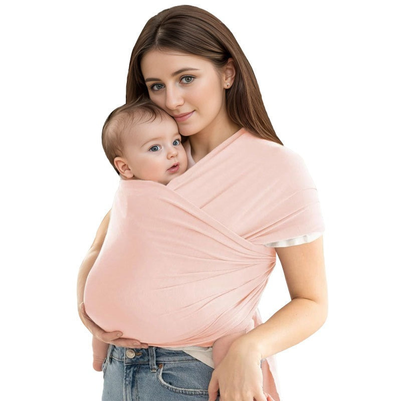 WarmNest™ Baby Carrier Wrap – Soft Adjustable Hands-Free Sling for Newborns & Toddlers