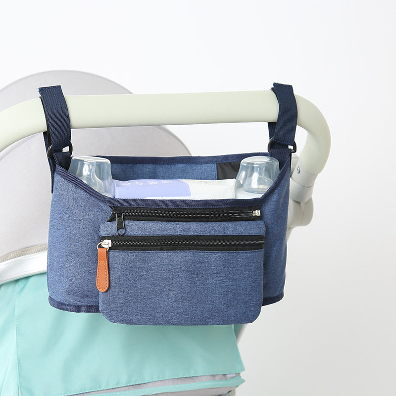 WarmNest™ Universal Stroller Organizer Bag – Baby Essentials Storage for Moms
