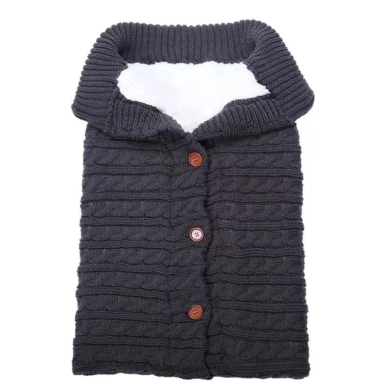 WarmNest™ Autumn & Winter Baby Stroller Sleeping Bag with Buttons