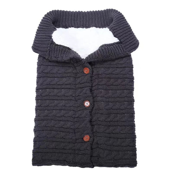 WarmNest™ Autumn & Winter Baby Stroller Sleeping Bag with Buttons
