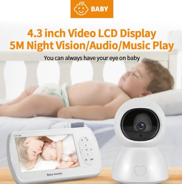 WarmNest™ 4.3” HD Baby Monitor with Night Vision